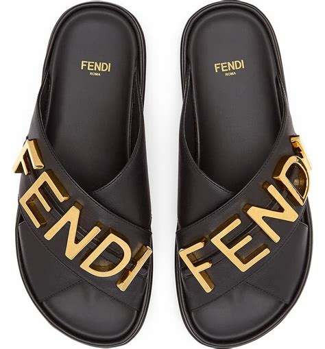 fendi platform flip flops|fendi slides for women.